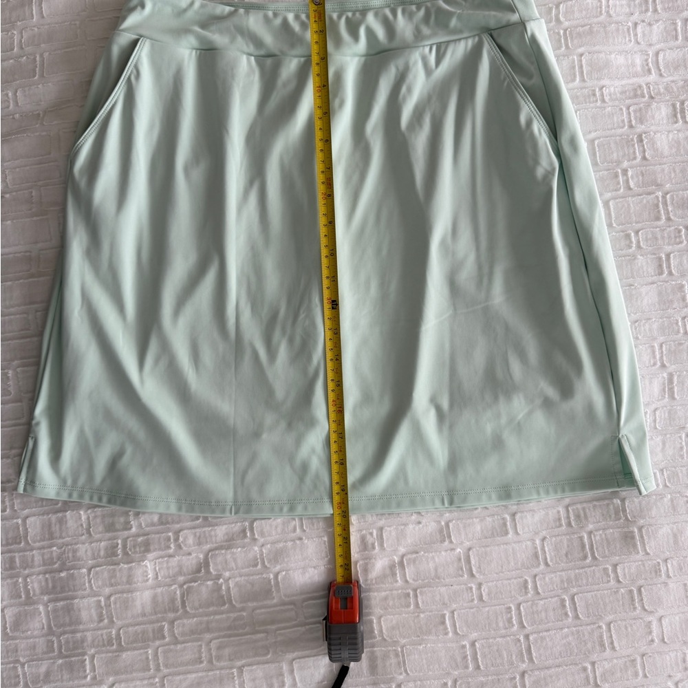 Acesgolf Mint Green 19” Golf Skirt, Size Large - Picture 7 of 7